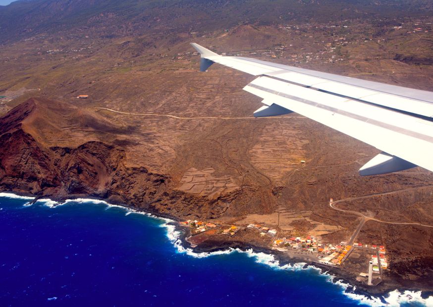 Vistas desde el avión
