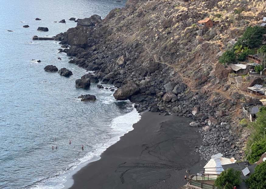 Playa de la Veta desde arriba
